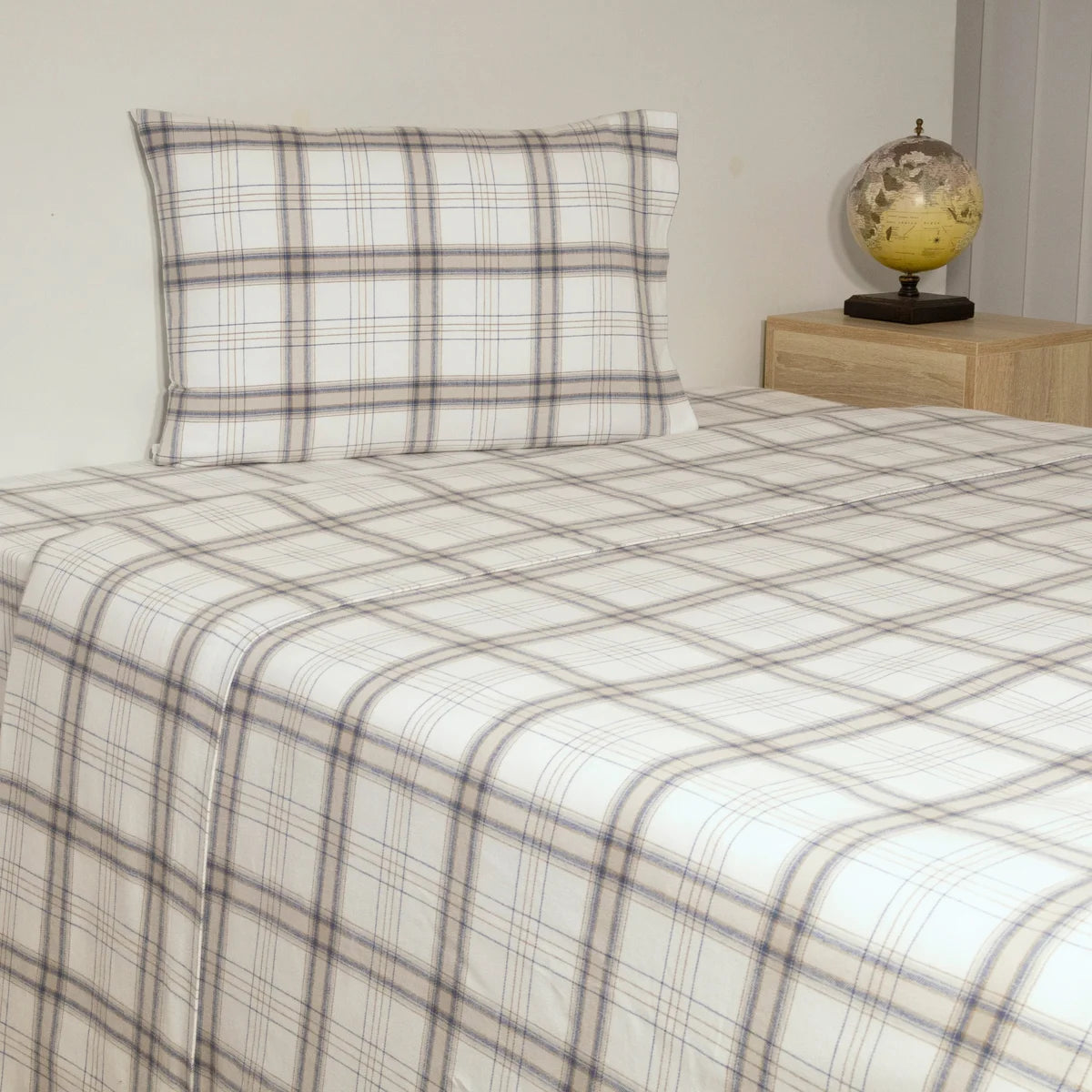 Portuguese Flannel Sheet Set, Twin - 3-piece