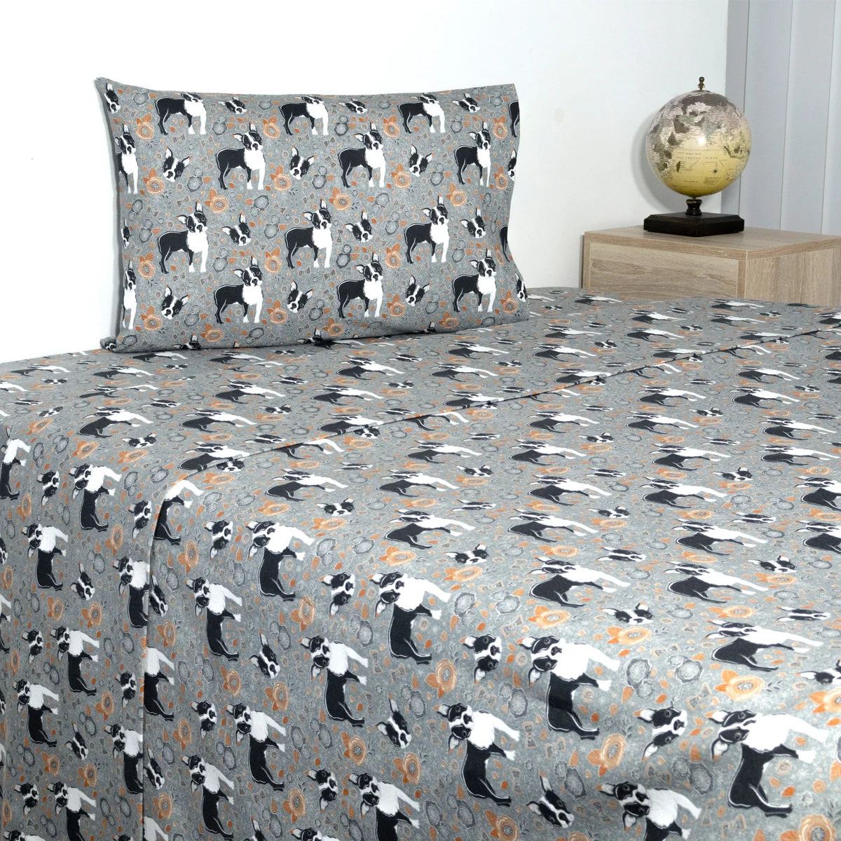 Portuguese Flannel Sheet Set, Twin - 3-piece