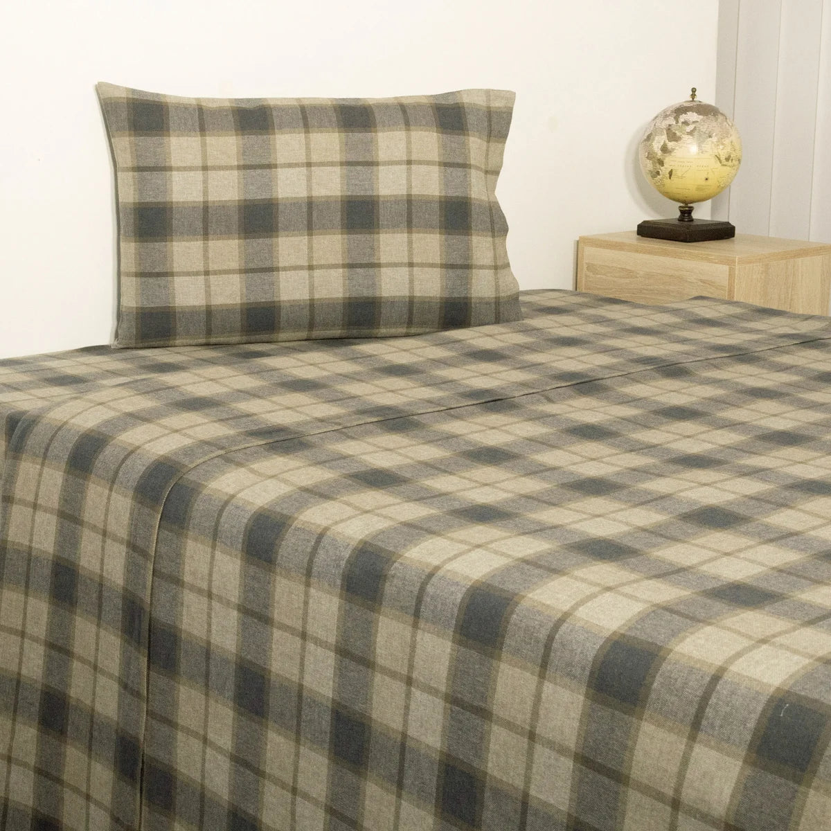 Portuguese Flannel Sheet Set, Twin - 3-piece