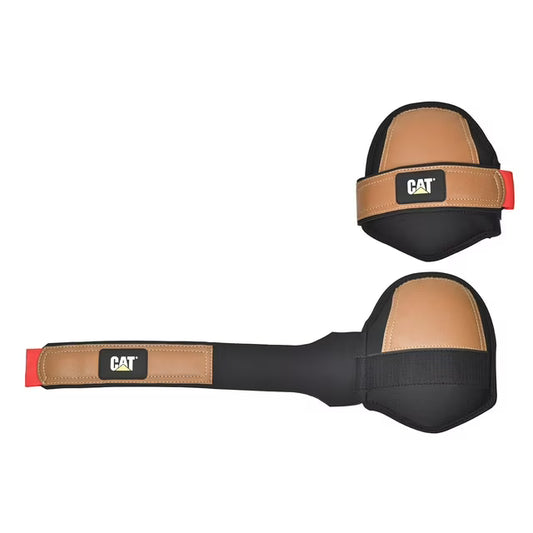 Ultra-Soft Synthetic Leather Knee Pads - Large