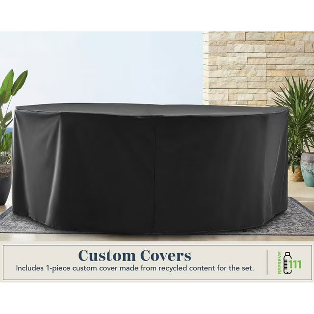 Fremont Round Dining Set, 8pc