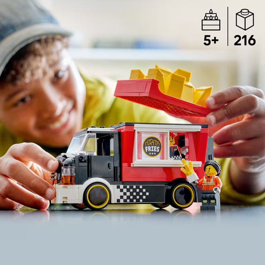 LEGO City Fries Food Truck Toy Building Set, 216 pc.