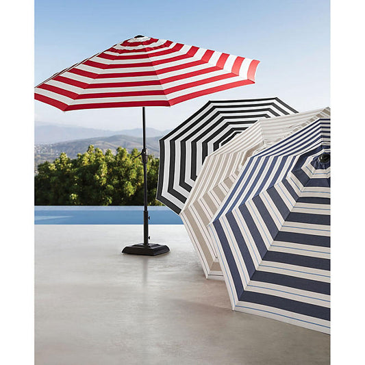 10' Cabana Market Umbrella with Sunbrella Fabric