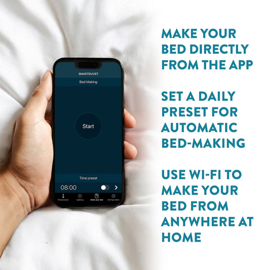 SmartDuvet - Self-Making Duvet with Heating & Cooling