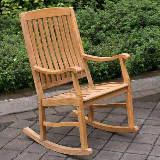 Teak Porch Rocker