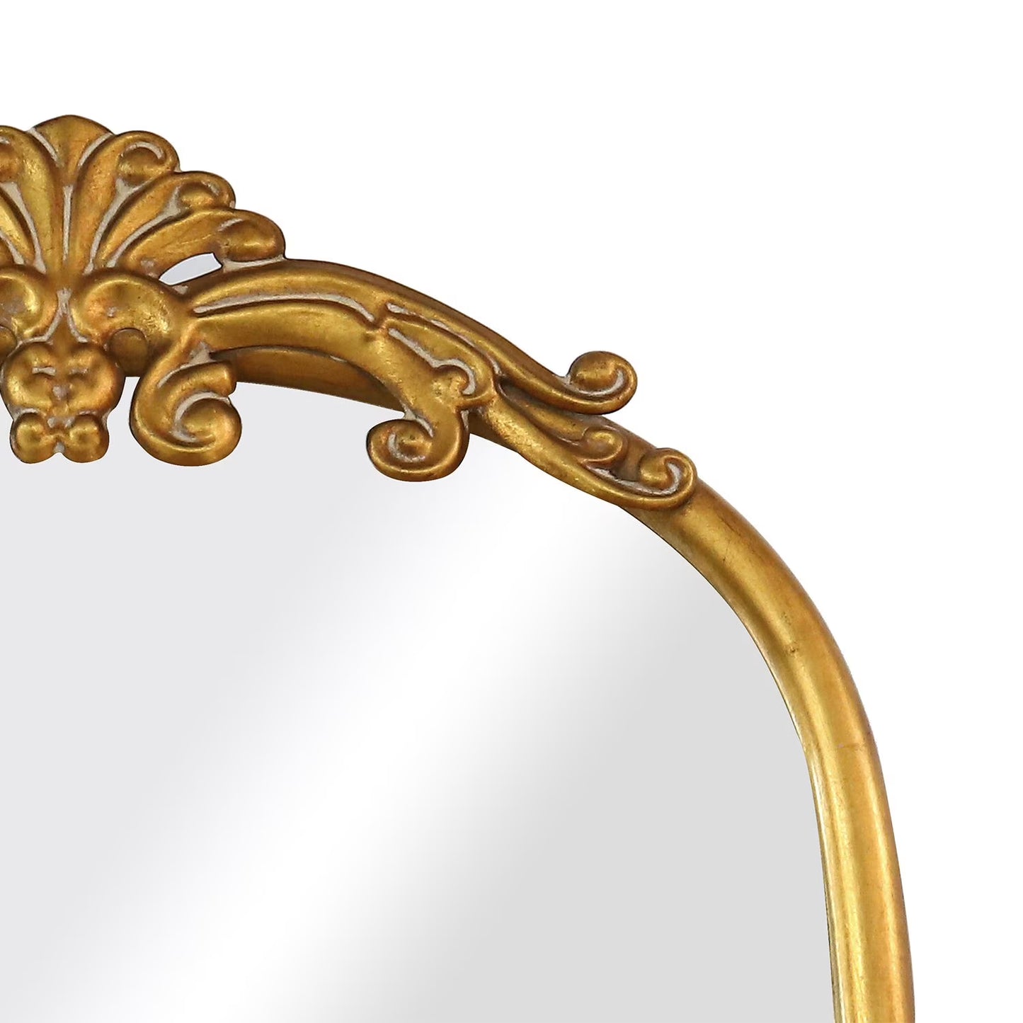 Filigree Easel Full Length Mirror, Gold