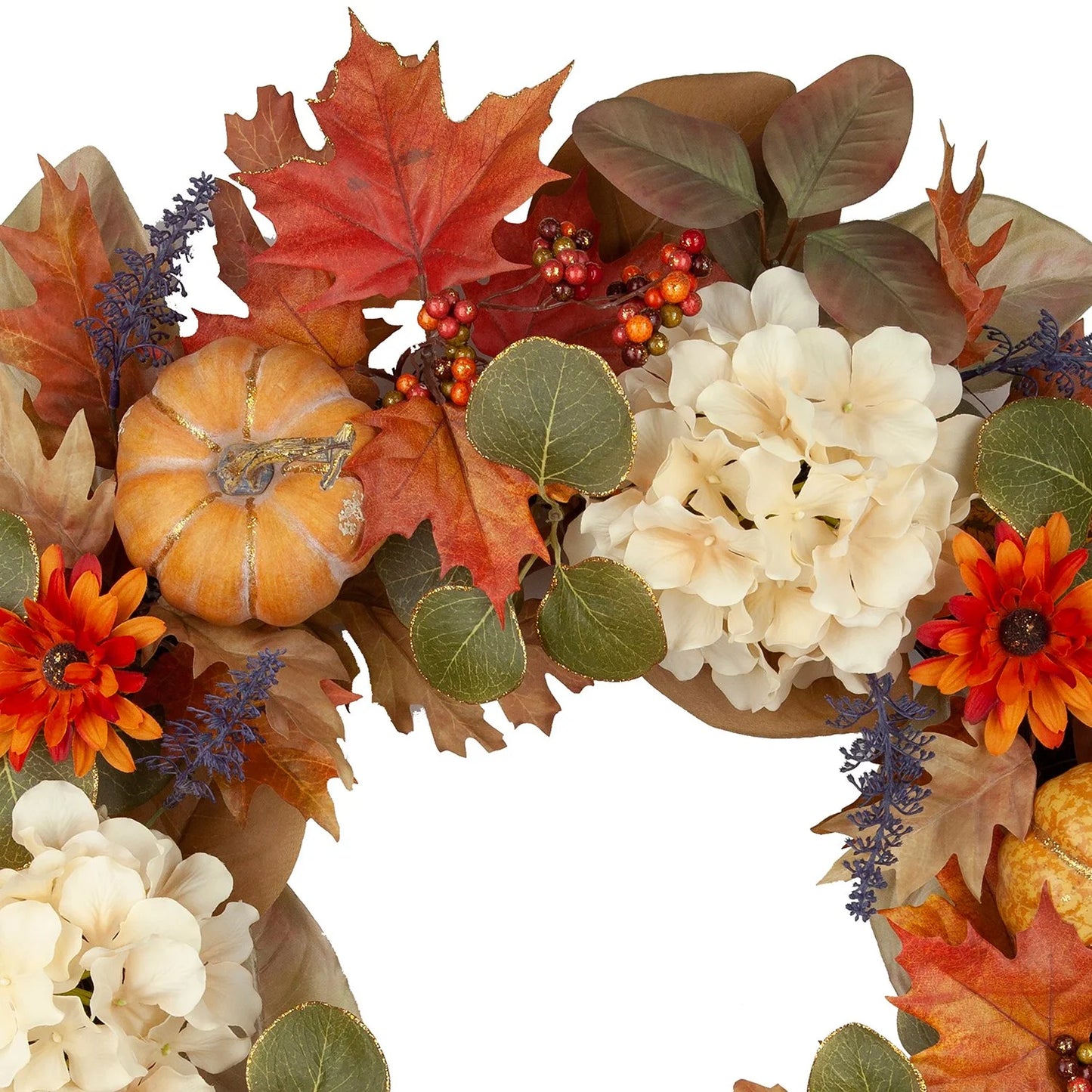 Harvest Hydrangea Wreath