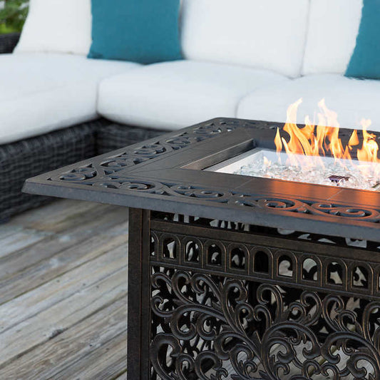 Aluminum Propane Gas Fire Pit