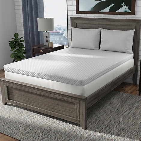 3-inch PureLUX Graphite-Infused Memory Foam Topper