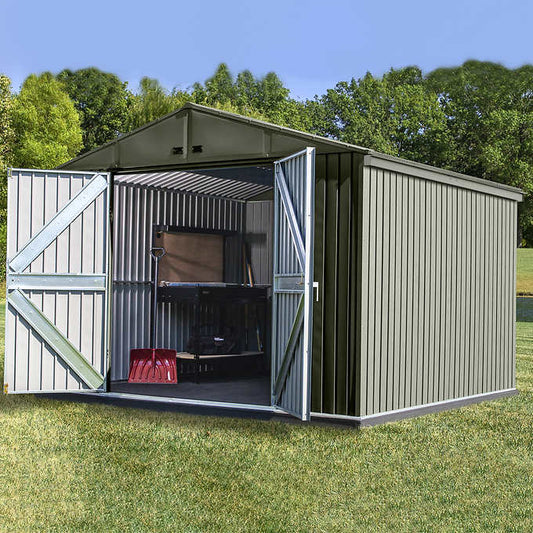 Scotts Metal Lawn Care Shed