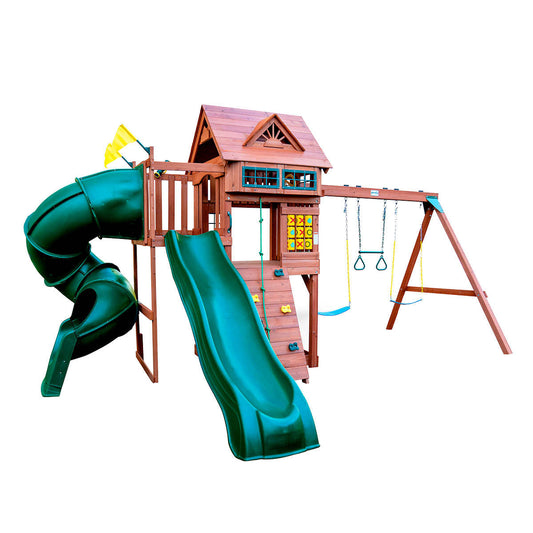 YardLine Turbo Racer II Outdoor Playset – Do It Yourself or Installed