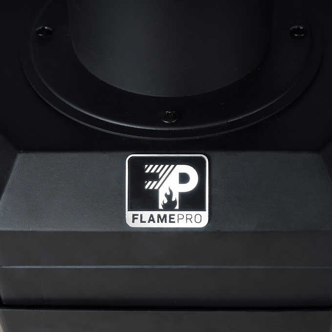 Flame Pro 81”H Steel Patio Pellet Heater