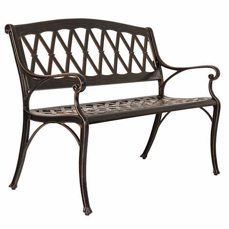 Aluminum Patio Bench