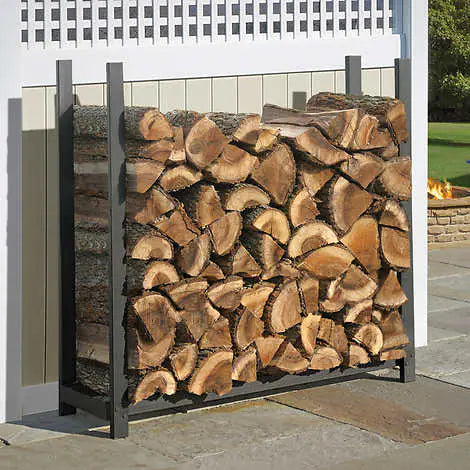 Firewood Rack with Cover