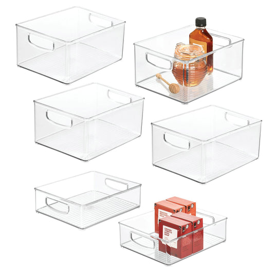 iDESIGN Pantry Bins, 6-piece Set