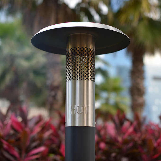 Flame Pro 81”H Steel Patio Pellet Heater