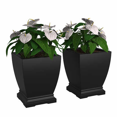 Planter 2-pack - Acadia 18"