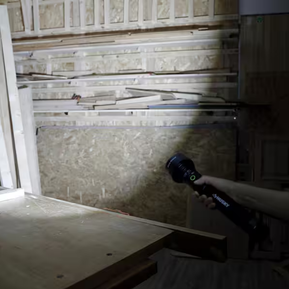 Dual Power Focusing Aluminum Rechargeable Flashlight