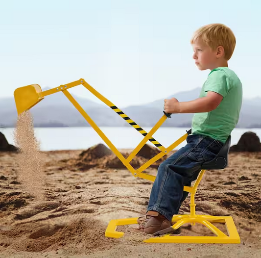 Sand Digger for Kids w/2-Handed Controls