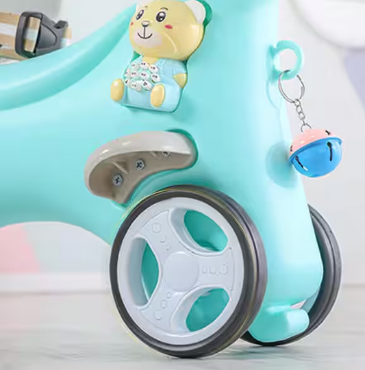 Balance Bike Ride On Toys with Push Handle