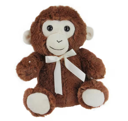 9 in. Plush Stuffed Animal Figures (4-Pack)