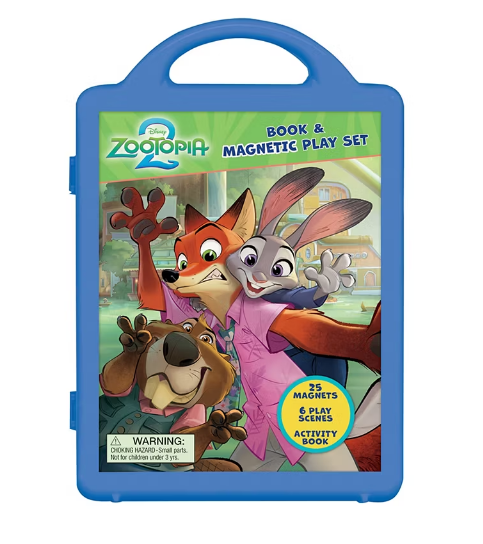 Zootopia 2: Book and Magnetic Play Set
