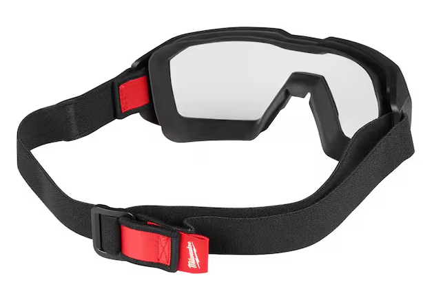 Clear Low Profile Dual Coat Len's Vented Goggles