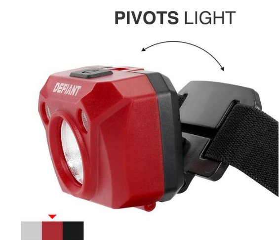 3-Pack 250lm Headlight-3 x 3AAA Battery