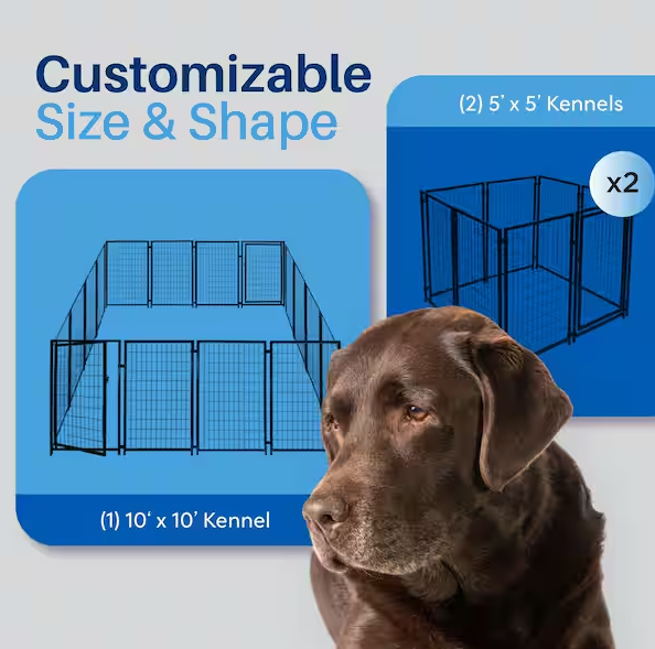 Kennel Heavy-Duty Pet Playpen Foot Dog Exercise House
