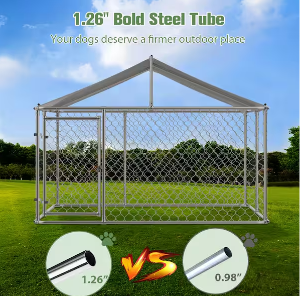 Outdoor Large Dog Kennel Pet Playpen Poultry Cage