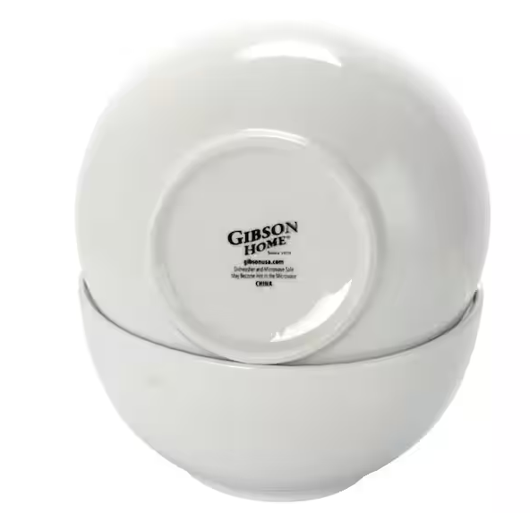 White Bistro Bowl (Set of 2)