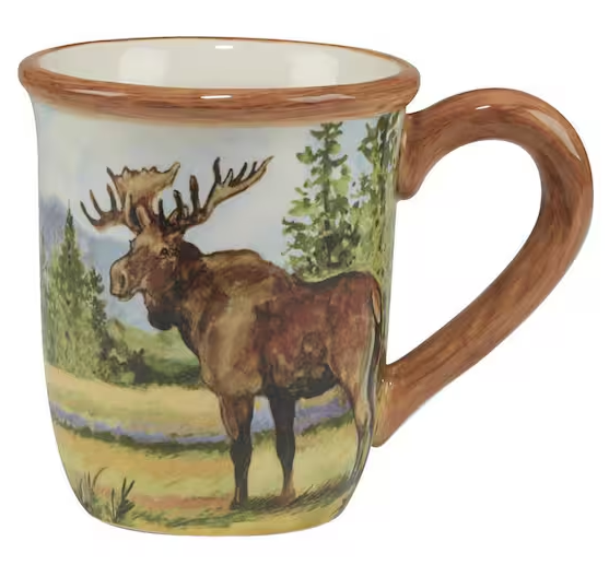 16 oz. Assorted Colors Earthenware Beverage Mug