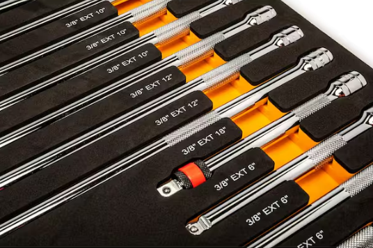3/8 in. Drive 90-Tooth Ratchets and Drive Tool Set