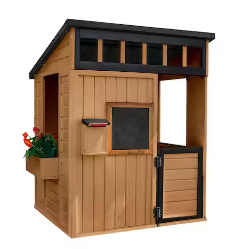 Caraway Cottage Outdoor Cedar Wood Playhouse