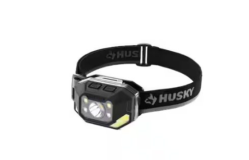 850 Lumens Dual-Power LED Rechargeable Headlamp