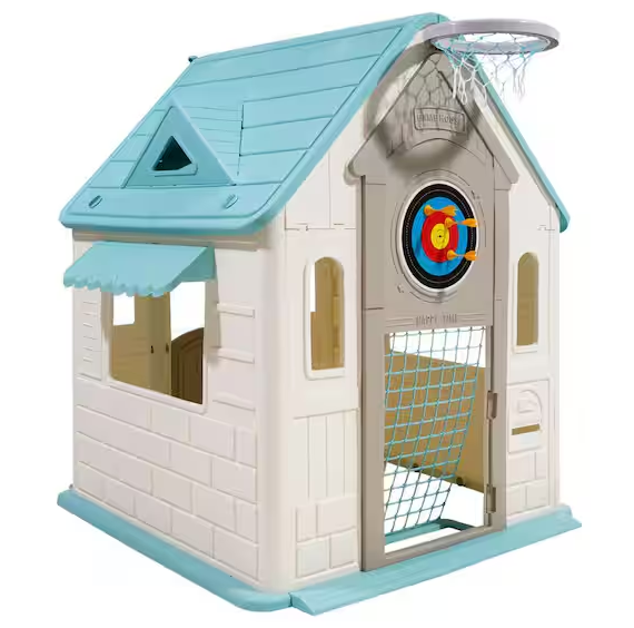 5-in-1 Outdoor Playhouse for Toddlers