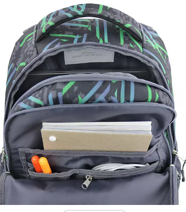 Kids Backpack with Matching Lunch Kit -2pc