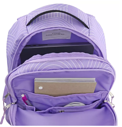 Kids Backpack with Matching Lunch Kit -2pc