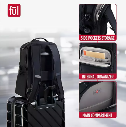 Ful Tactics Collection 17" Travel Laptop Backpack