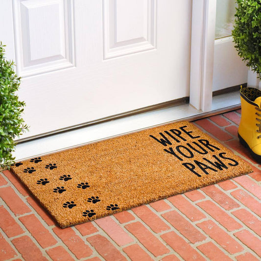 Vertical Wipe Your Paws 24 in. x 36 in. Door Mat