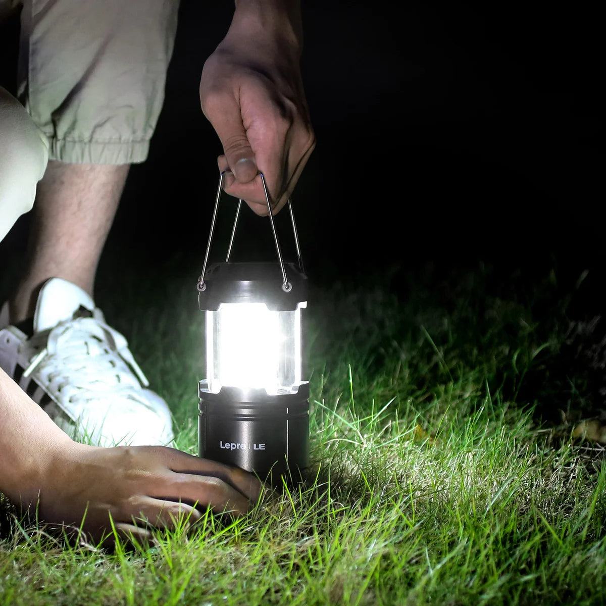 Collapsible Camping Lantern- Lepro LED , 4-pack