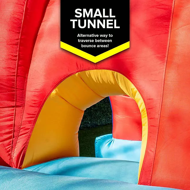 Play Rainbow Bounce House - My 1st Jump N Play Rainbow Bounce House