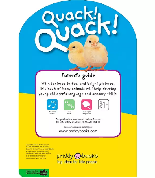 Baby Touch & Feel Board Book