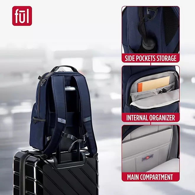Laptop Backpack, Phantom Padded Computer Bag - Ful Tactics Collection 15