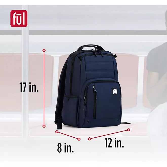 Laptop Backpack, Phantom Padded Computer Bag - Ful Tactics Collection 15
