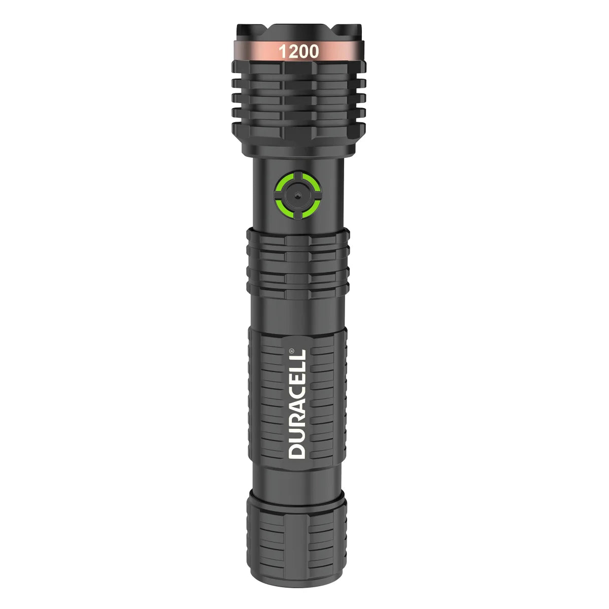 Hybrid LED Flashlight - Duracell 1200LM, 3-pack.