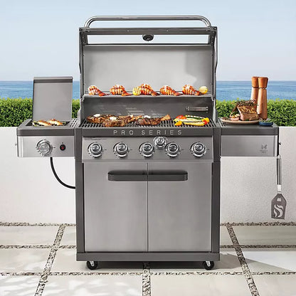 5-Burner Gas Grill with Thermostatic Control - Pro Series