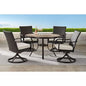 Heritage Round Dining Set with Sunbrella Fabric