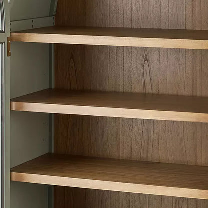 Mark Enzo Storage Cabinet With Rattan Cabinet Doors
