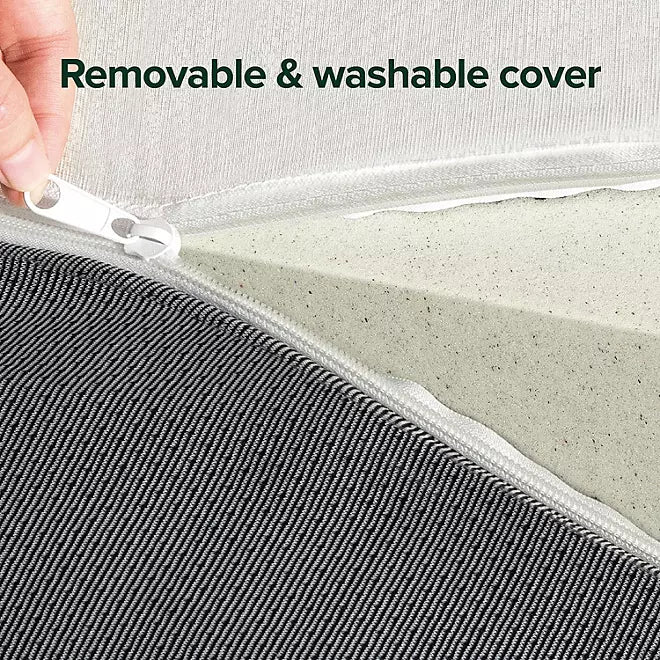 Night Therapy 3" Graphite Cooling Memory Foam Mattress Topper